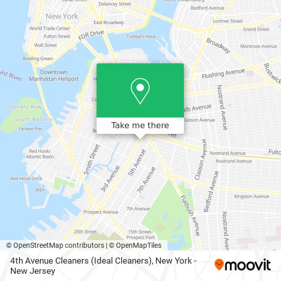 Mapa de 4th Avenue Cleaners (Ideal Cleaners)