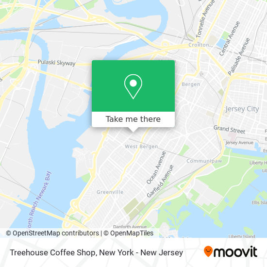 Treehouse Coffee Shop map