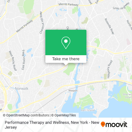 Mapa de Performance Therapy and Wellness