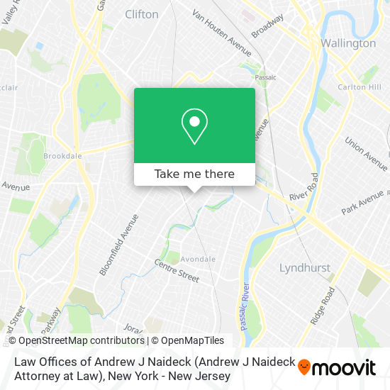 Law Offices of Andrew J Naideck (Andrew J Naideck Attorney at Law) map