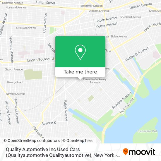 Mapa de Quality Automotive Inc Used Cars (Qualityautomotive Qualityautomotive)