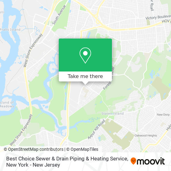 Mapa de Best Choice Sewer & Drain Piping & Heating Service