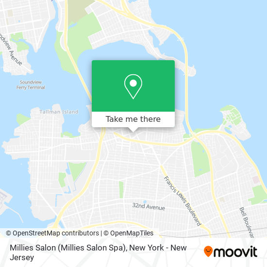 Millies Salon (Millies Salon Spa) map