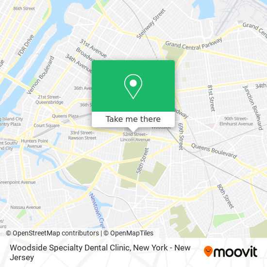 Woodside Specialty Dental Clinic map