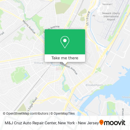 Mapa de M&J Cruz Auto Repair Center