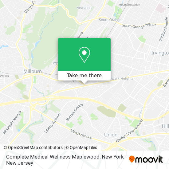 Complete Medical Wellness Maplewood map