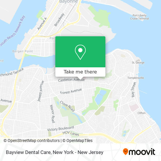 Mapa de Bayview Dental Care