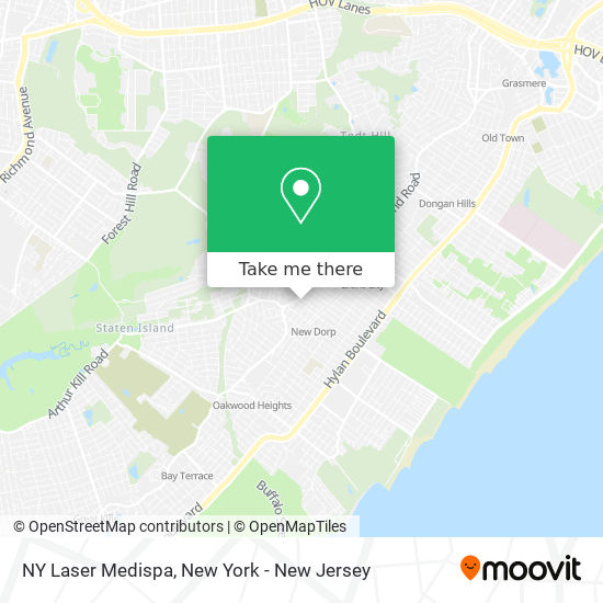 Mapa de NY Laser Medispa