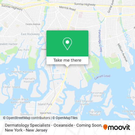 Mapa de Dermatology Specialists - Oceanside - Coming Soon