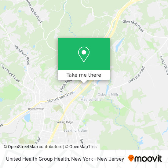 Mapa de United Health Group Health