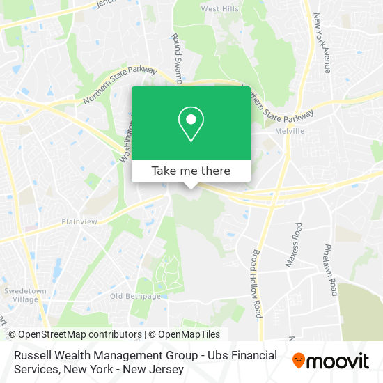 Russell Wealth Management Group - Ubs Financial Services map