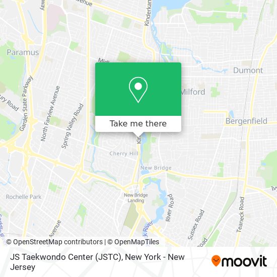 Mapa de JS Taekwondo Center (JSTC)