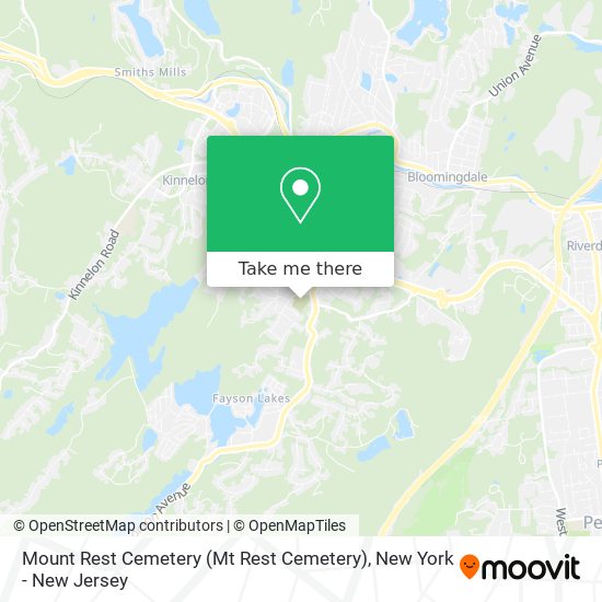 Mount Rest Cemetery (Mt Rest Cemetery) map