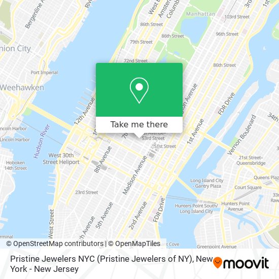 Pristine Jewelers NYC (Pristine Jewelers of NY) map