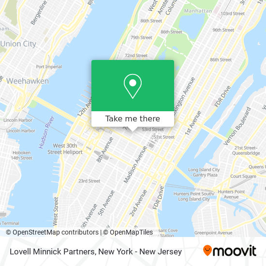 Mapa de Lovell Minnick Partners