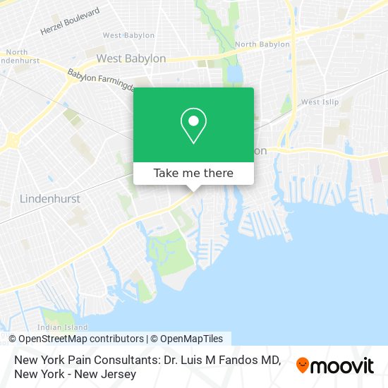 New York Pain Consultants: Dr. Luis M Fandos MD map