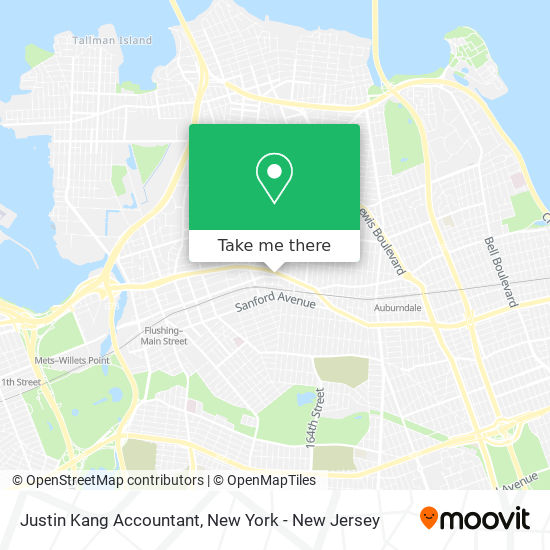 Mapa de Justin Kang Accountant