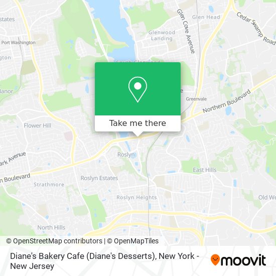 Diane's Bakery Cafe (Diane's Desserts) map