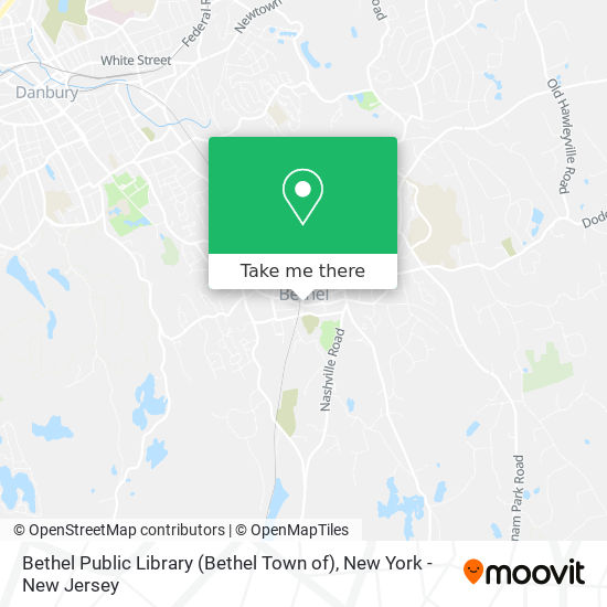 Mapa de Bethel Public Library (Bethel Town of)