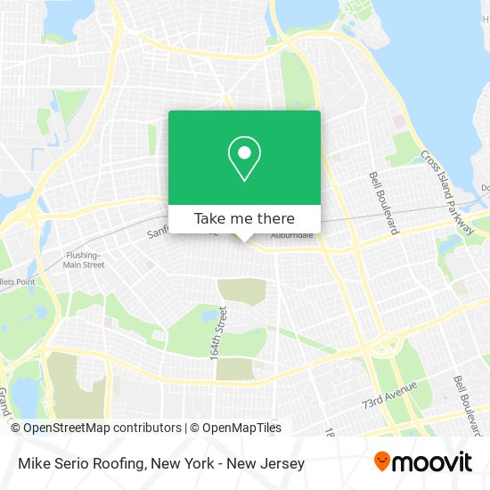 Mike Serio Roofing map