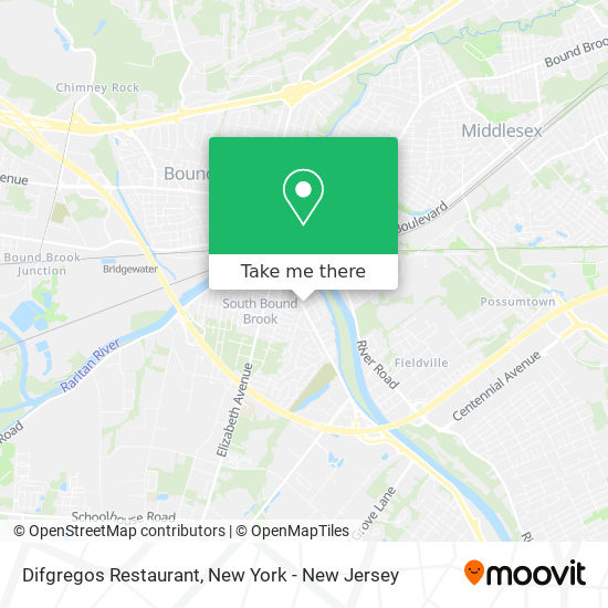 Mapa de Difgregos Restaurant