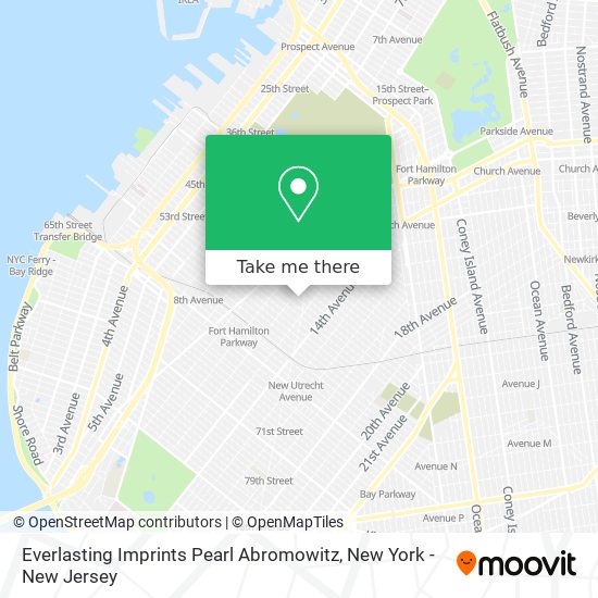 Mapa de Everlasting Imprints Pearl Abromowitz