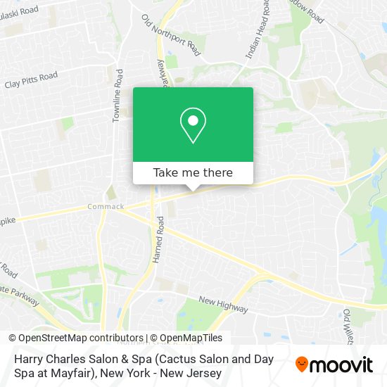 Harry Charles Salon & Spa (Cactus Salon and Day Spa at Mayfair) map