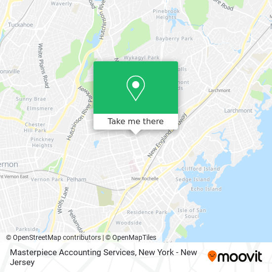 Mapa de Masterpiece Accounting Services