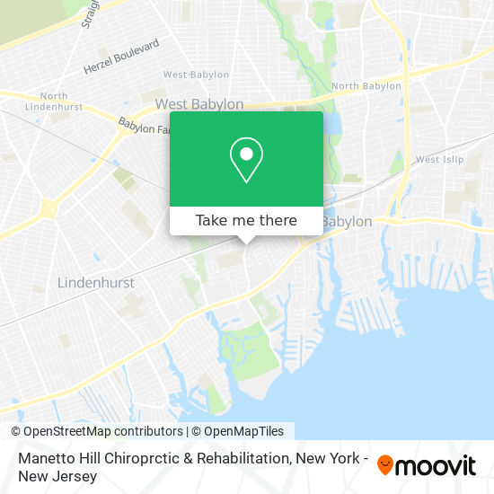 Manetto Hill Chiroprctic & Rehabilitation map