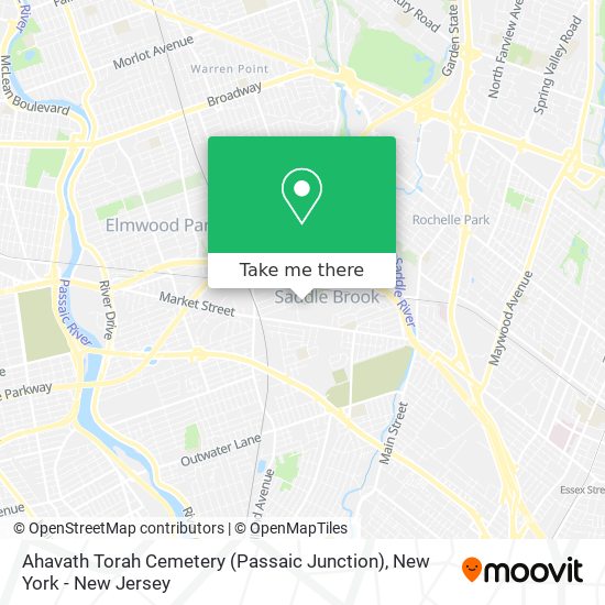 Mapa de Ahavath Torah Cemetery (Passaic Junction)