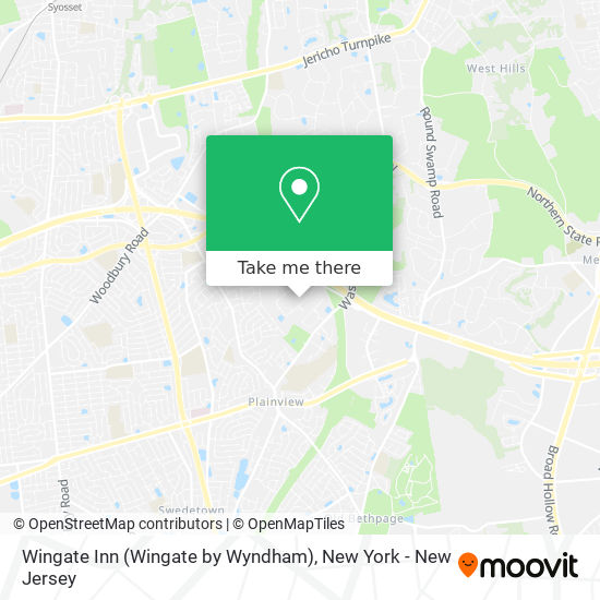 Wingate Inn (Wingate by Wyndham) map