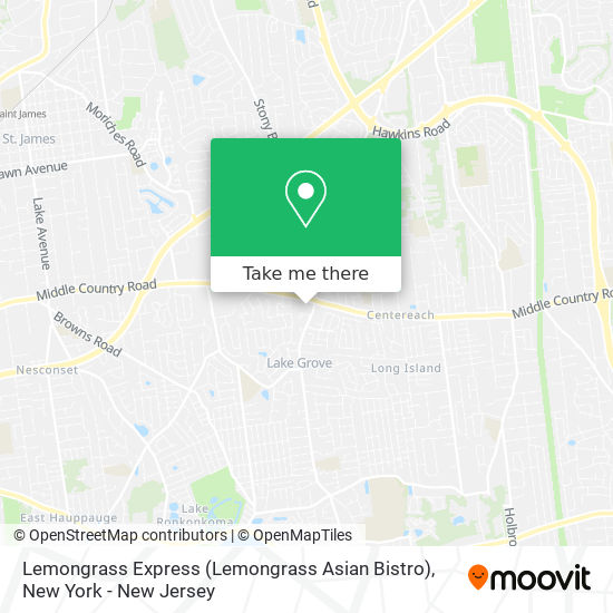 Lemongrass Express (Lemongrass Asian Bistro) map