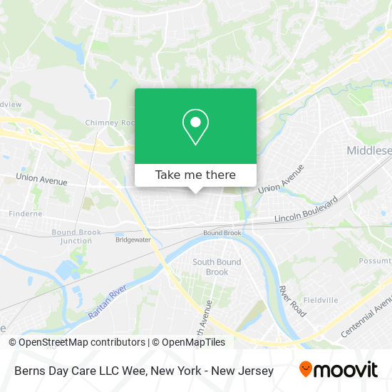 Berns Day Care LLC Wee map