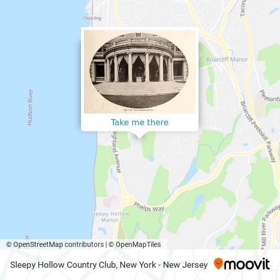 Sleepy Hollow Country Club map