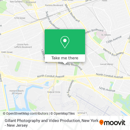 Gillant Photography and Video Production map