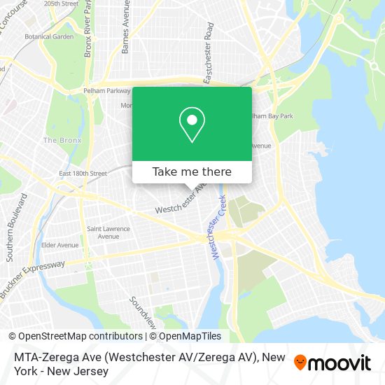 Mapa de MTA-Zerega Ave (Westchester AV / Zerega AV)