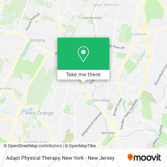 Mapa de Adapt Physical Therapy