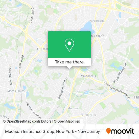 Mapa de Madison Insurance Group