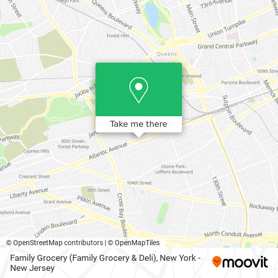 Mapa de Family Grocery (Family Grocery & Deli)