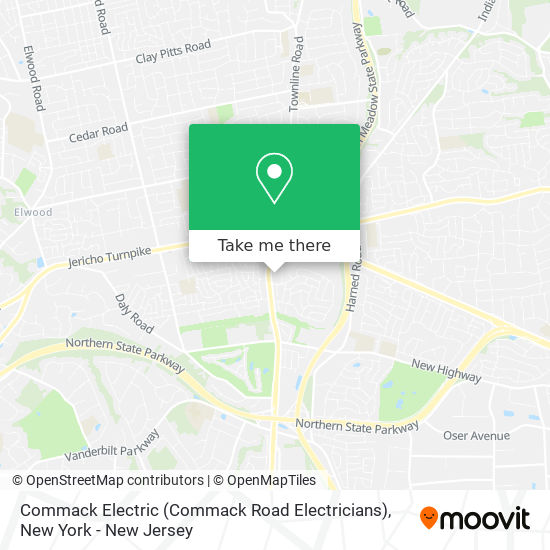 Mapa de Commack Electric (Commack Road Electricians)