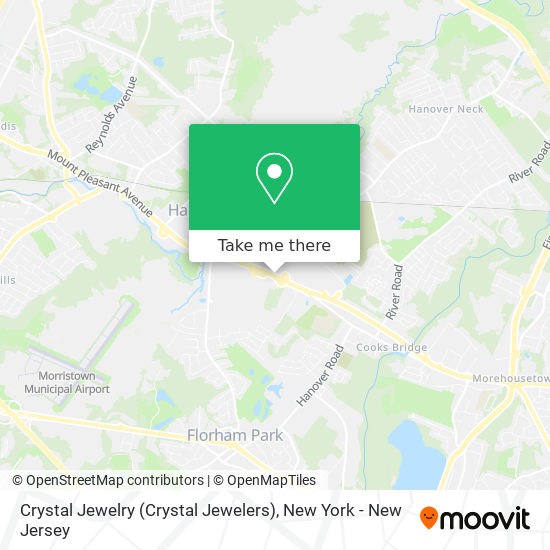 Mapa de Crystal Jewelry (Crystal Jewelers)