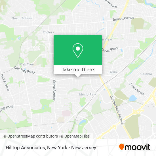 Hilltop Associates map