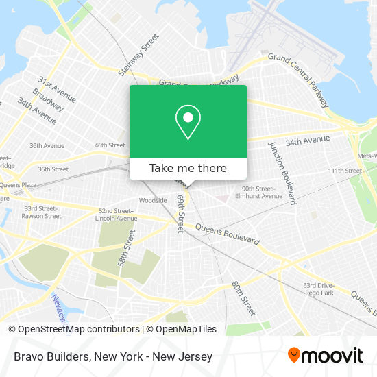 Mapa de Bravo Builders