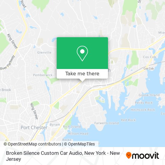 Broken Silence Custom Car Audio map