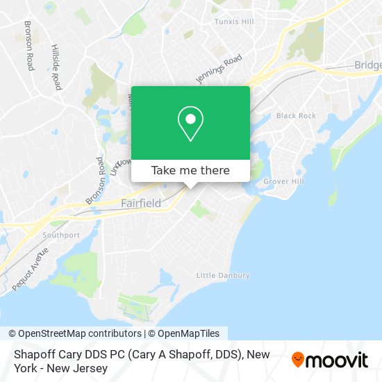 Mapa de Shapoff Cary DDS PC (Cary A Shapoff, DDS)