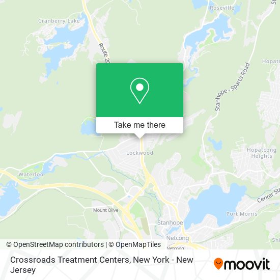 Crossroads Treatment Centers map