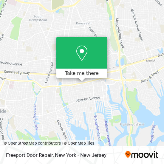 Freeport Door Repair map