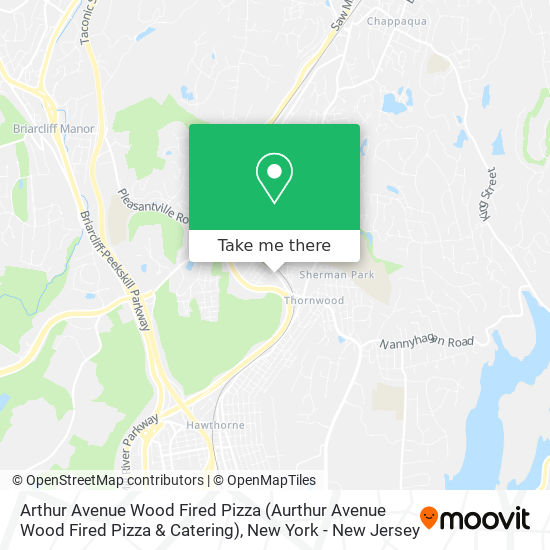 Mapa de Arthur Avenue Wood Fired Pizza (Aurthur Avenue Wood Fired Pizza & Catering)