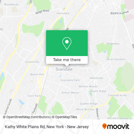 Mapa de Kathy White Plains Rd