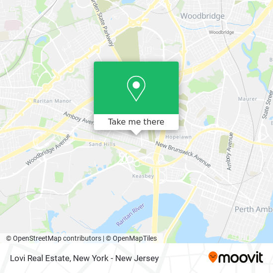 Lovi Real Estate map